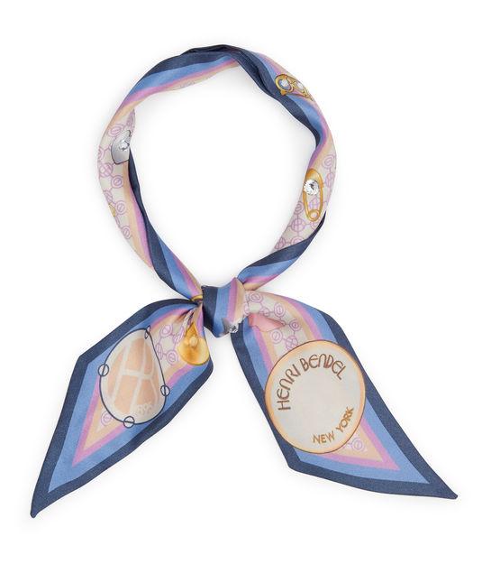 Henri Bendel Whimsy Hb Icons Skinny Mini Scarf