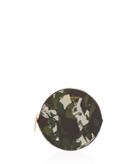 Henri Bendel West 57th Floral Camouflage Round Coin Purse