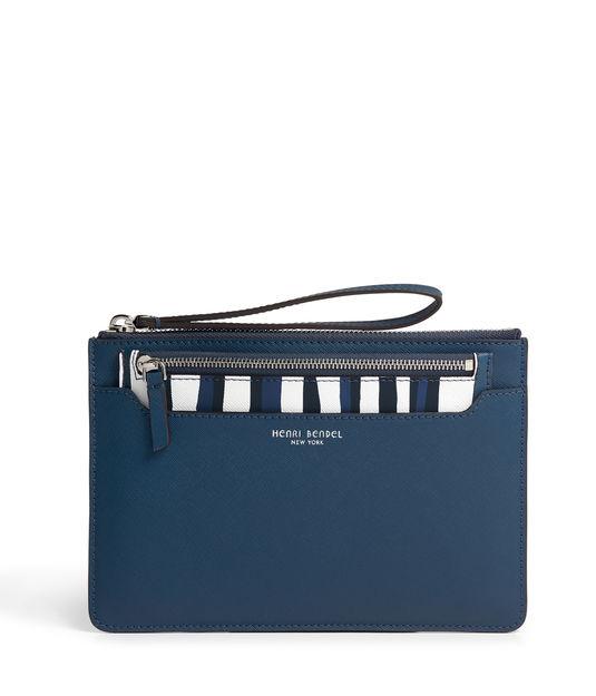 Henri Bendel West 57th Watercolor Stripe Kangaroo Pouch