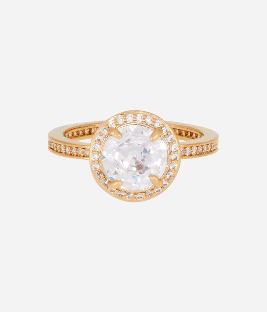 Henri Bendel Luxe Pave Halo Ring