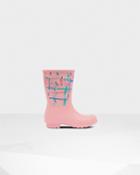 Women's Original Short Rock Tartan Rain Boots