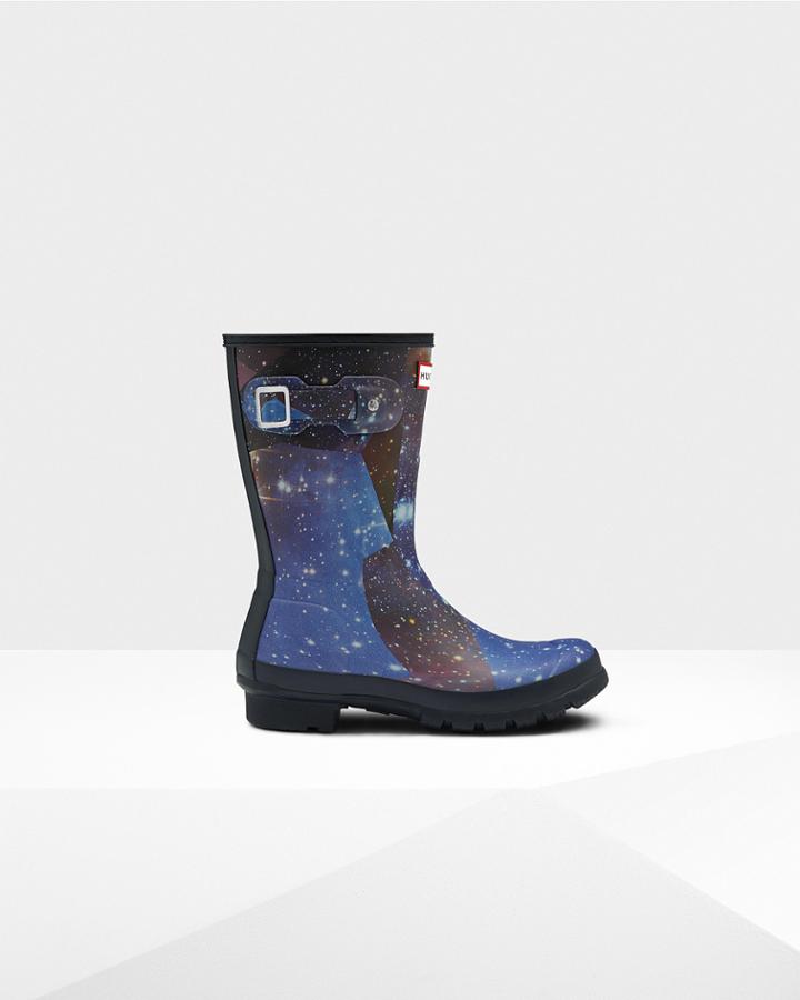 Women's Original Short Space Camo Rain Boots
