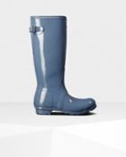Women's Original Tall Back Adjustable Gloss Rain Boots
