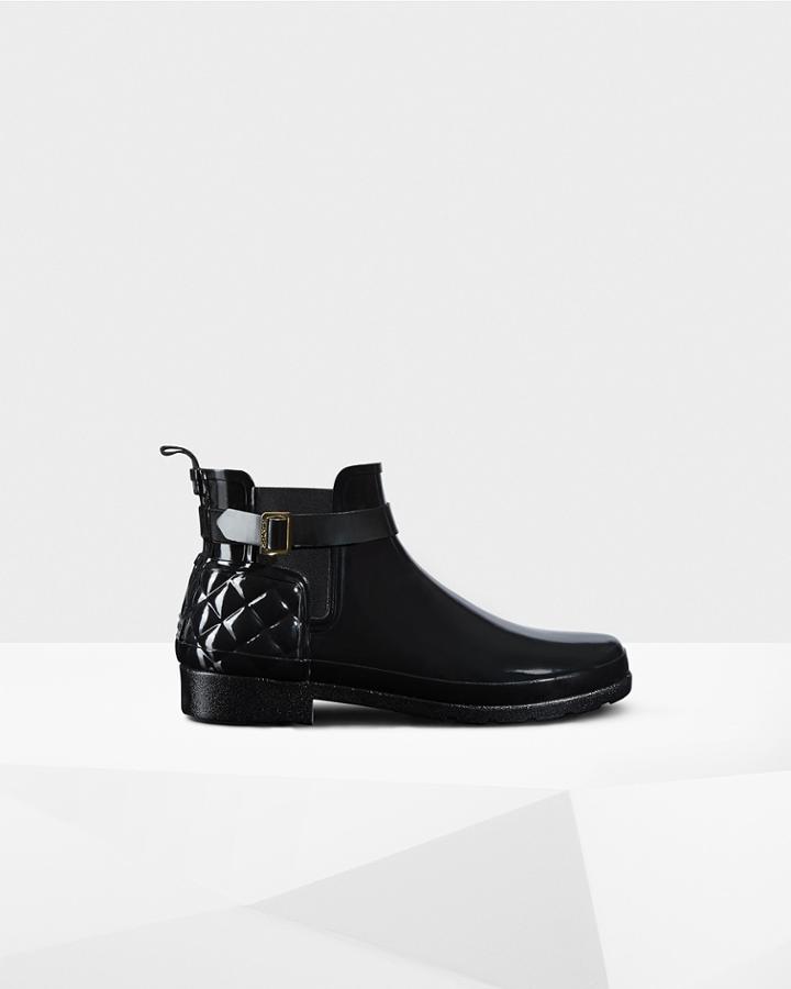 Women's Original Refined Quilted Gloss Chelsea Boots