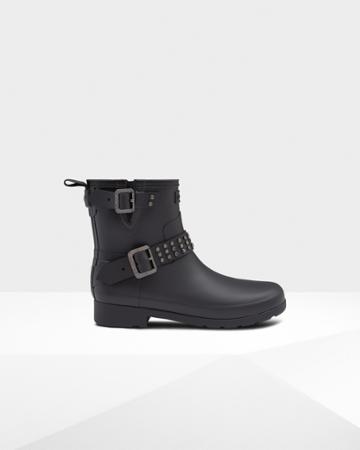 Women's Refined Studded Biker Boots