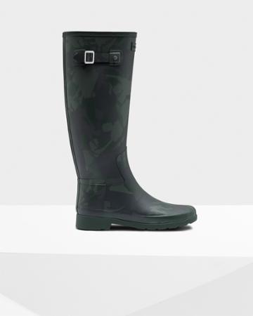 Women's Slim Fit Disney Print Rain Boots