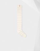Plain Stripe Over-knee Socks