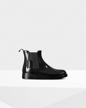 Men's Refined Slim Fit Gloss Chelsea Boots