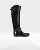 Women's Refined Adjustable Quilted Tall Riding Boots
