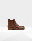 Women's Original Leopard Print Refined Chelsea Boots