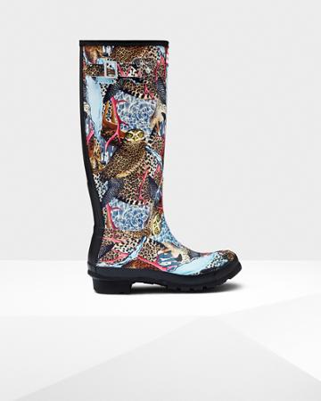 Women's Original Hypernormal Print Tall Rain Boots