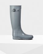 Women's Refined Slim Fit Gloss Duo Tall Rain Boots