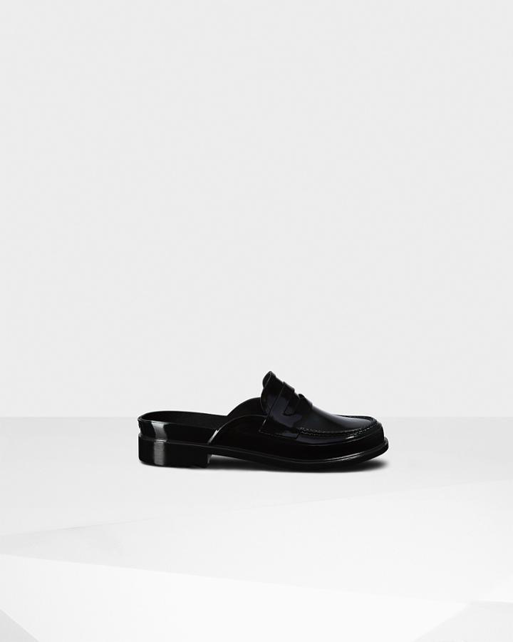 Women's Refined Open Back Penny Loafer