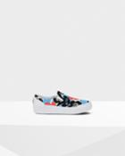 Women's Original Floral Stripe Plimsolls
