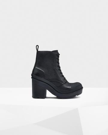 Women's Original Grainy Leather Lace-up Boots