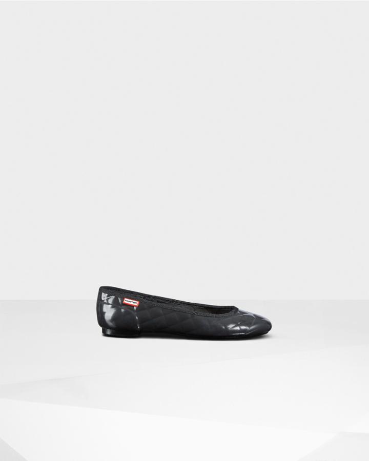 Women's Original Quilted Gloss Ballerina Flats