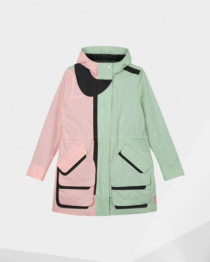 Women's Original Shadow Print Cotton Hunting Coat