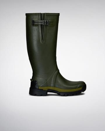 Men's Balmoral Bamboo Carbon Rain Boots