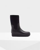 Women's Refined Slim Fit Neoprene Creeper Short Boots