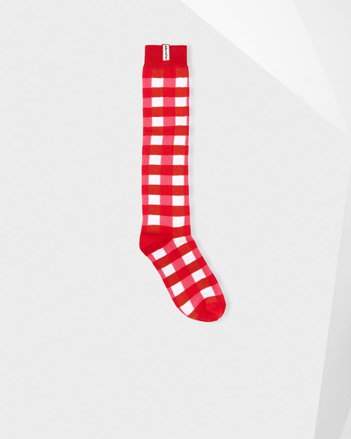 Women's Original Gingham Tall Knitted Sock