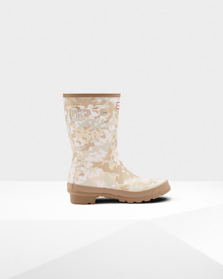 Women's Original Short Flecktarn Camo Rain Boots