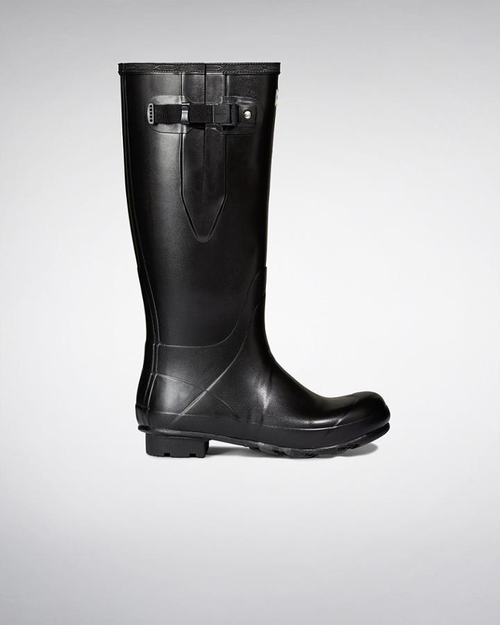 Men's Norris Field Side Adjustable Neoprene Lined Rain Boots