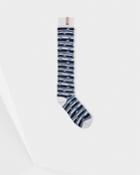 Unisex Original Floral Stripe Knitted Knee High Socks