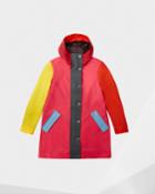 Women's Original Color Blocked Rubberized Hunting Coat