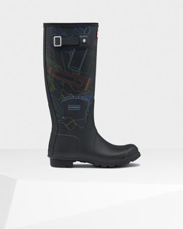 Women's Original Tall Festival Print Boots