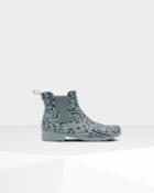Women's Refined Slim Fit Coral Print Chelsea Boot