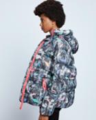 Women's Original Printed A-line Puffer Jacket