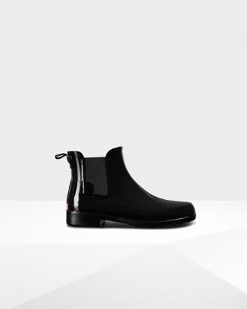 Women's Refined Slim Fit Gloss Chelsea Boots
