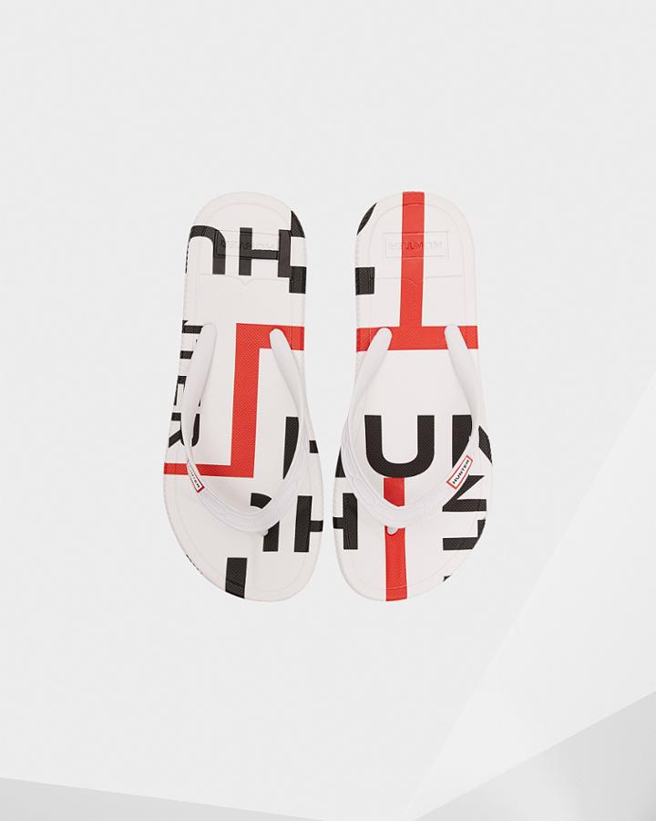 Women's Original Exploded Logo Flip Flops