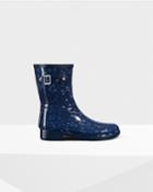 Women's Original Refined Constellation Print Short Rain Boots