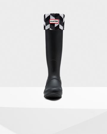 Geometric Dazzle Boot Socks
