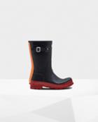 Men's Original Color Block Short Rain Boots
