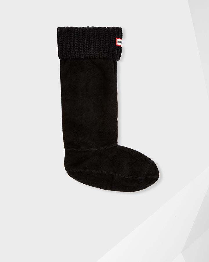Half Cardigan Stitch Boot Socks
