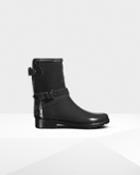 Women's Refined Adjustable Short Gloss Rain Boots