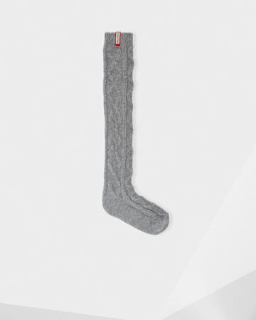 Long Cable Socks