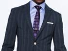 Indochino Washed Indigo Glen Check Custom Tailored Men's Suit