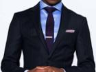 Indochino Midnight Pinstripe Twill Custom Tailored Men's Suit