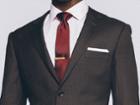Indochino Premium Espresso Birdseye Custom Tailored Men's Suit