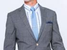 Indochino Charcoal Micro Houndstooth Custom Tailored Men's Suit