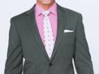 Indochino Granite Fineline Stripe Custom Tailored Men's Suit