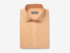 Indochino Tangerine Linen-cotton Custom Tailored Men's Dress Shirt