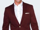 Indochino Burgundy Cotton Custom Tailored Men's Suit