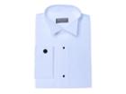 Indochino Light Blue Plain-front Tuxedo Custom Tailored Men's Dress Shirt