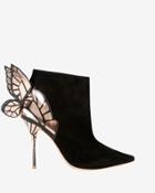Sophia Webster Chiara Suede Bootie: Black