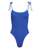 Bond Eye Micki Tie Strap One Piece Swimsuit Cerulean 1size