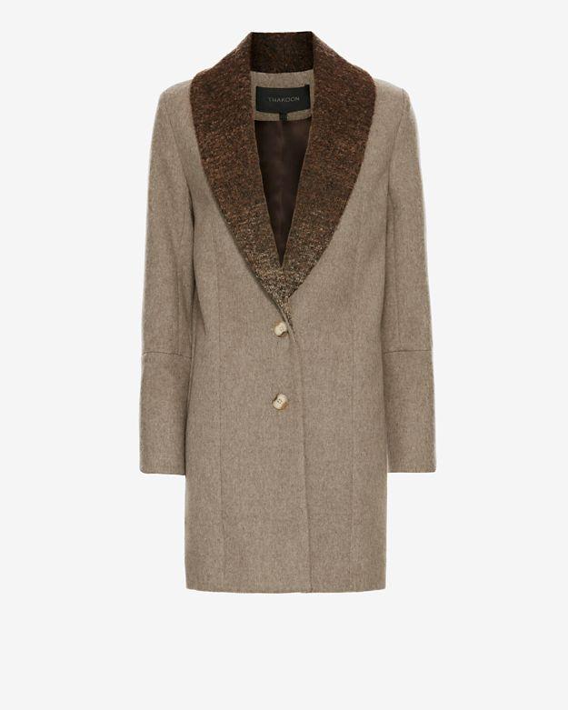 Thakoon Shawl Collar Coat